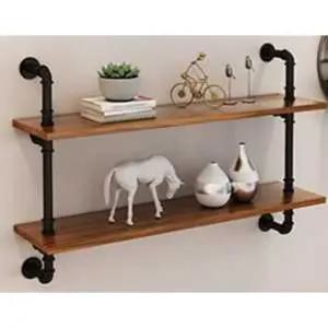 파이프 선반 북카페 2단 책장 인더스트리얼 브라켓