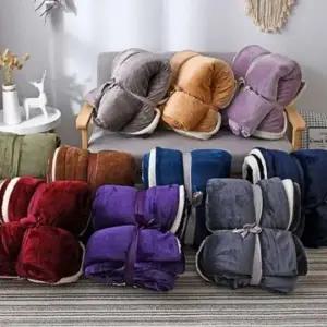 극세사 이불 따뜻한 겨울 이불 담요 200x230