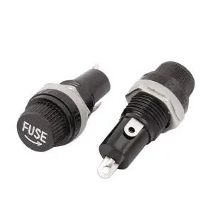 휴즈홀더 5x20mm 12mm 구멍용 250V10A 전기 스크류 캡 패널 퓨즈 홀더 상품