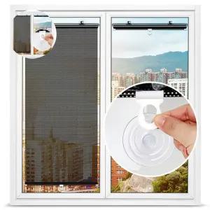 중 붙이는블라인드 창문 차단 주방 작은창 햇빛가리개