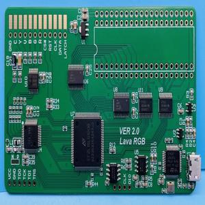 RGBFC FC nesrgb Lava Ver 1.2-2.0은 Nes 레트로 복고풍 엔틱 비디오 게임 액세서리를 지원