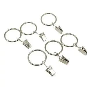 [하프클럽/알티피아](SM)손쉬운 커튼 설치를 위한 커튼링 집게 대 6P