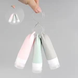 샴푸통 실리콘공병 휴대용 세트 90ml 공병 세트 고리