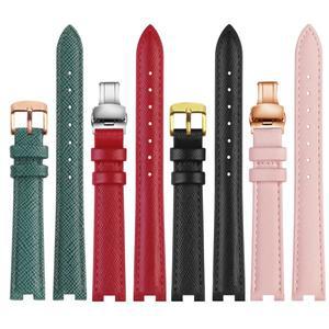 G-C YA용 송아지 가죽 시계 밴드 14x5mm 16x10mm 141401 141505 팔찌 노치 스트랩 남성 여성 체인