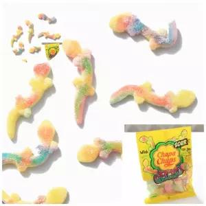 90gx5봉 도마뱀 츄파춥스 게코 신맛 젤리 간식 새콤한