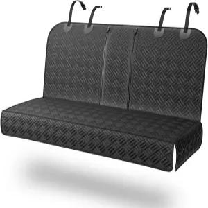 뒷좌석용 퍼스트웰 개 카시트 커버 자동차/SUV/트럭용 방수 해먹 스크래치 방지 애완동물 시트 보호기