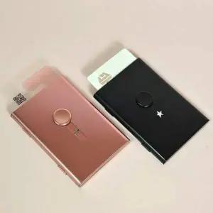 [셀러에이드]슬라이딩 자동 명함케이스 명함지갑 명함보관