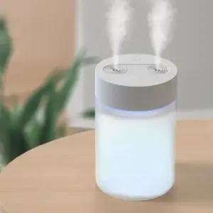 에어워셔 로아 LED 초음파 가습기 개인 원룸 탁상 사무실 USB