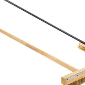 피자 오븐 브러쉬 청소솔 장대 밀대 손잡이 솔질 상업용