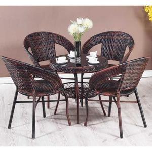 카페 미니 테이블 의자 2개 1개 거실 발코니 티테이블세트 베란다