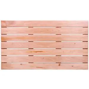 마호가니 원목 발판 특대형 / 욕실 화장실 현관 베란다 발매트