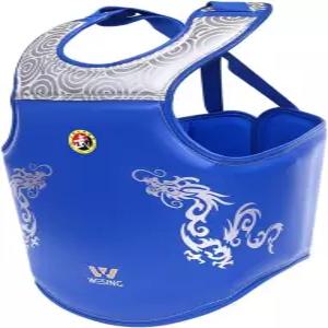 남성용 WESING 마이크로파이버 가슴 보호대 MMA 무술 바디 패드 킥복싱