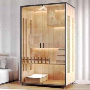 켓타워 놀이터 고양이카페 실내 캣타워 대형 원목 호텔 우드 빌라