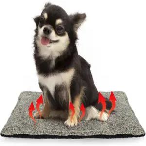 펫주카 셀프 워밍 캣 침대 패드 히팅 매트 실내 고양이 및 소형견용 보온 담요 30x20 인치