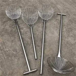 음식점 건지개 건지게 뜰채 튀김 손잡이 대형 스테인레스