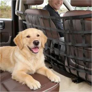 린스킵 픽업 트럭 도그 배리어 - F150 RAM 실버라도 GMC 시에라 툰트라 콜로라도 펫 구속 카 백시트
