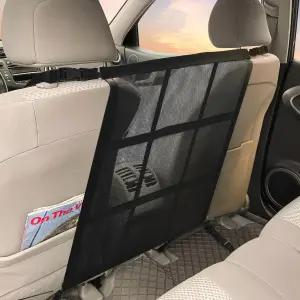 도그 카 네트 배리어 유니버설 핏 견고한 이중 레이어 메시 31.5 x23.6 자동차 천장 포켓 유연한 번지