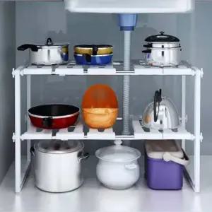 조립형 2단선반 정리대 수납선반 욕실선반 2단선반 앵글선반