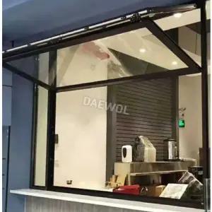 상하 맞춤형 접이식 슬라이딩 점포 샷시 폴딩도어 창문