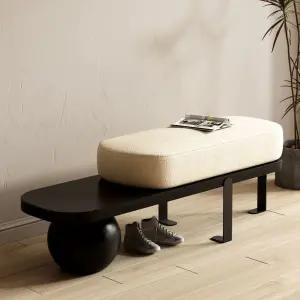 벤치 인테리어 트 실내 양털 복도 북유럽 체어 스툴