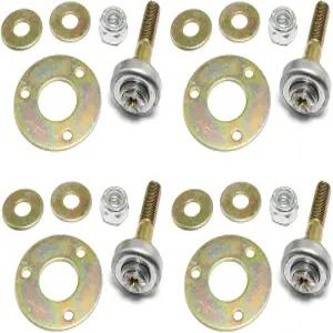 흔들의자 베어링 나사 SQXBK 4세트 연결 피팅 가구 너트 액세서리