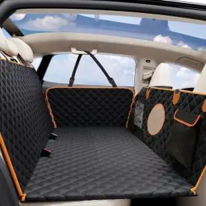 뒷좌석용 반려견 카시트 커버 하드 바텀 익스텐더 420파운드 수용 SUV/자동차/소형 트럭용 내구성 방수