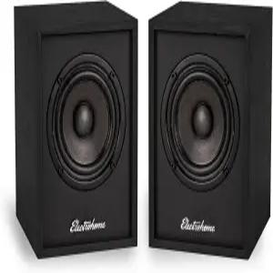 블루투스 5 RCA 및 Aux(EB10B)를 특징으로 하는 턴테이블 TV PC 무선 음악 스트리밍을 위한 앰프 3인치