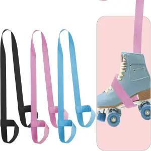 롤러 스케이트 끈 조절 가능한 스키 부츠 요가 매트 캐리어 스트랩 스노보드 스 및 롤러블레이드용