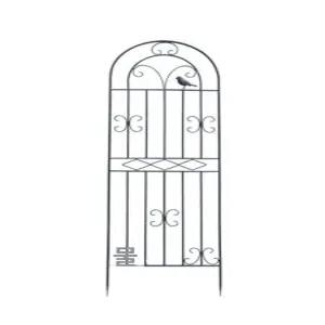 장미 지지대 오벨리스크 식물 블랙 펜스 정원 철제