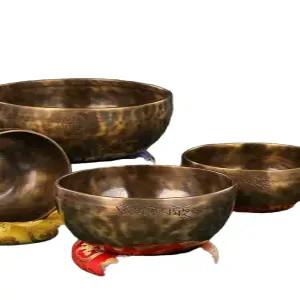 수제 싱잉볼 명상 요가종 좌종 네팔 풀문 그릇