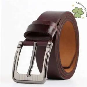 남자가죽벨트 다크체리 소가죽 남성 벨트 소가죽벨트 가죽허리띠 청바지벨트 120cm