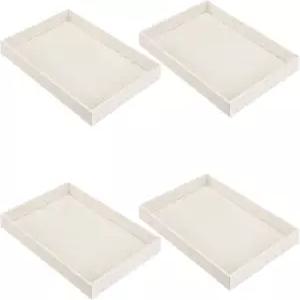 Quelay 스태커블 주얼리 트레이 정리함 쇼케이스 디스플레이 빈 접시 팔찌 반지