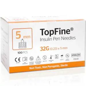 탑파인 인슐린 펜니들 32G 5mm 1박스(100입) Top Fine