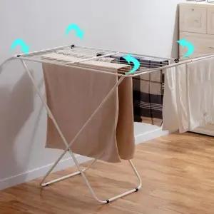 빨래건조대대형 대형 날개 빨래건조대 아기 속옷 이불 양말 수건 수직