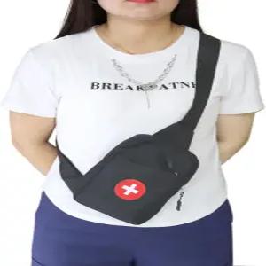 인슐린 혈당 측정기용 크로스바디 공급 가방 펜 에피펜 약물 펌프 파우치