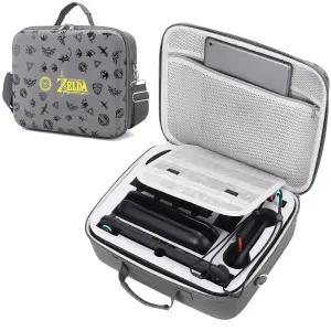 닌텐도 스위치 2용 PONYRC 젤다 휴대용 케이스 2025 게임 카드 슬롯이 있는 대형 올인원 하드 여행용 2