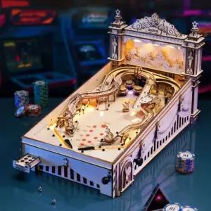 ROKR 핀볼 3D 나무 입체 퍼즐 만들기