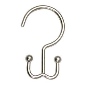 제나 네버러스트 샤워 양면 커튼 이중 방청 알루미늄 세트 장식용 12개 브러 커튼용 금속