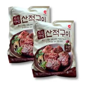 마니커 도톰 한입 산적구이 1kg+1kg