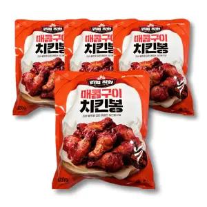 마니커 리얼직화 매콤구이 치킨봉 400g x 4봉
