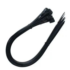 [콩심팥심]선정리 케이블타이 흑색 750mm 20P