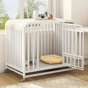 강아지 울타리 아크릴 범위 애견울타리 안전문 애견