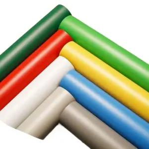 사무실 장판 PVC 롤 바닥재 논슬립 고무 공장 복도 내마모성 시공