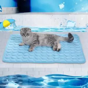 블루 강아지 냉감패드 냉감방석 쿨매트방석 고양이 여름매트 쿨매트 쿨링매트