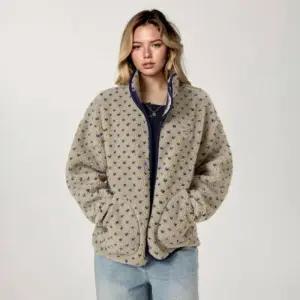 [백화점 정품] 후아유 여성 Dot Pattern Fleece Jacket WHMZF4V61F