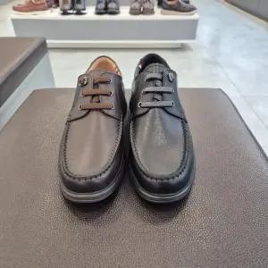 엘칸토 HC11 소가죽 남성화 초경량 세미정장 데크슈즈 C9B5U6J13Y1985