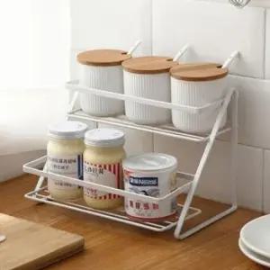 [SBD] 다용도 양념통선반 주방멀티선반 조미료 화장품 주방 선반 철제선반 정리트레이 수납 양념통