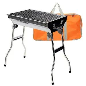 노메이드N6876 스텐드형 스텐레스 바베큐 캠핑 그릴 그릴
