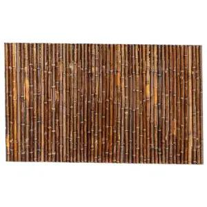 대나무 가림막 가든 펜션 옥상 테라스 브라운 담장 발코니 1mX2m