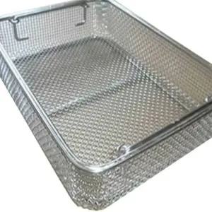 대형 스텐 거름망 사각 업소용 튀김 채망 체망 바구니